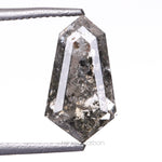 Load image into Gallery viewer, 1.28 CT, 9.5 X 5.3 MM | Salt And Pepper Shield Cut Diamond
