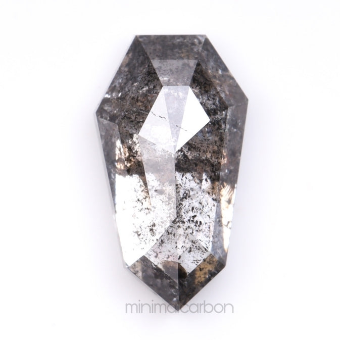 1.09 CT, 8.8 X 4.8 MM | Salt And Pepper Shield Cut Diamond