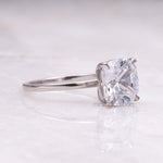 Load image into Gallery viewer, Cushion Diamond Ring Solitaire Ring
