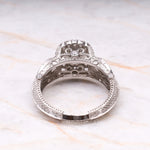 Load image into Gallery viewer, Art Deco Ring Vintage Cathedral Ring
