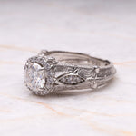 Load image into Gallery viewer, Art Deco Ring Vintage Cathedral Ring
