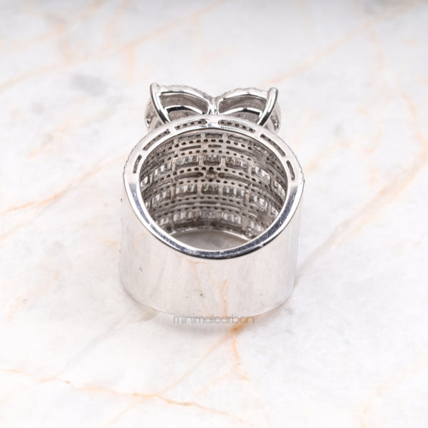 Heart Cluster Ring