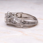 Load image into Gallery viewer, Art Deco Ring Vintage Cathedral Ring
