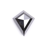 0.78 CT Salt And Pepper Kite Cut Natural Diamond - Minimal Carbon