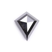 0.78 CT Salt And Pepper Kite Cut Natural Diamond - Minimal Carbon